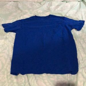 Blue tee